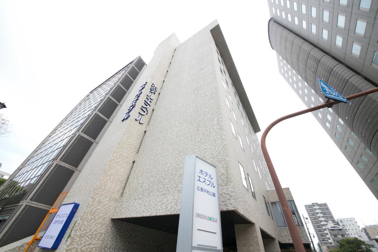 Hotel S-Plus Hiroshima Peace Park Dış mekan fotoğraf